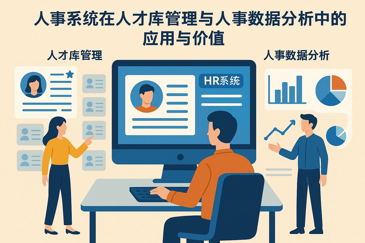 人事系统在人才库管理与人事数据分析中的应用与价值