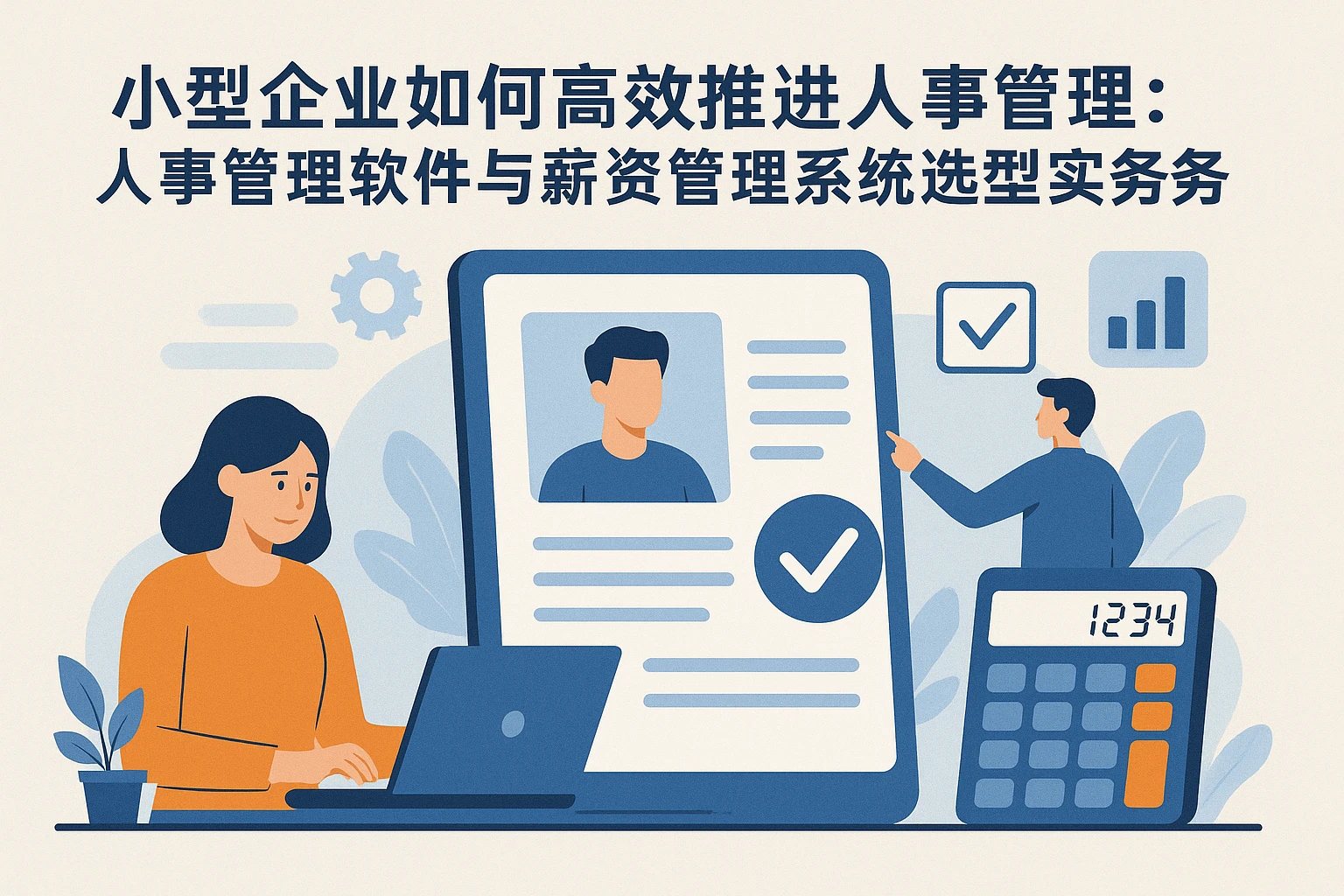 小型企业如何高效推进人事管理：人事管理软件与薪资管理系统选型实务