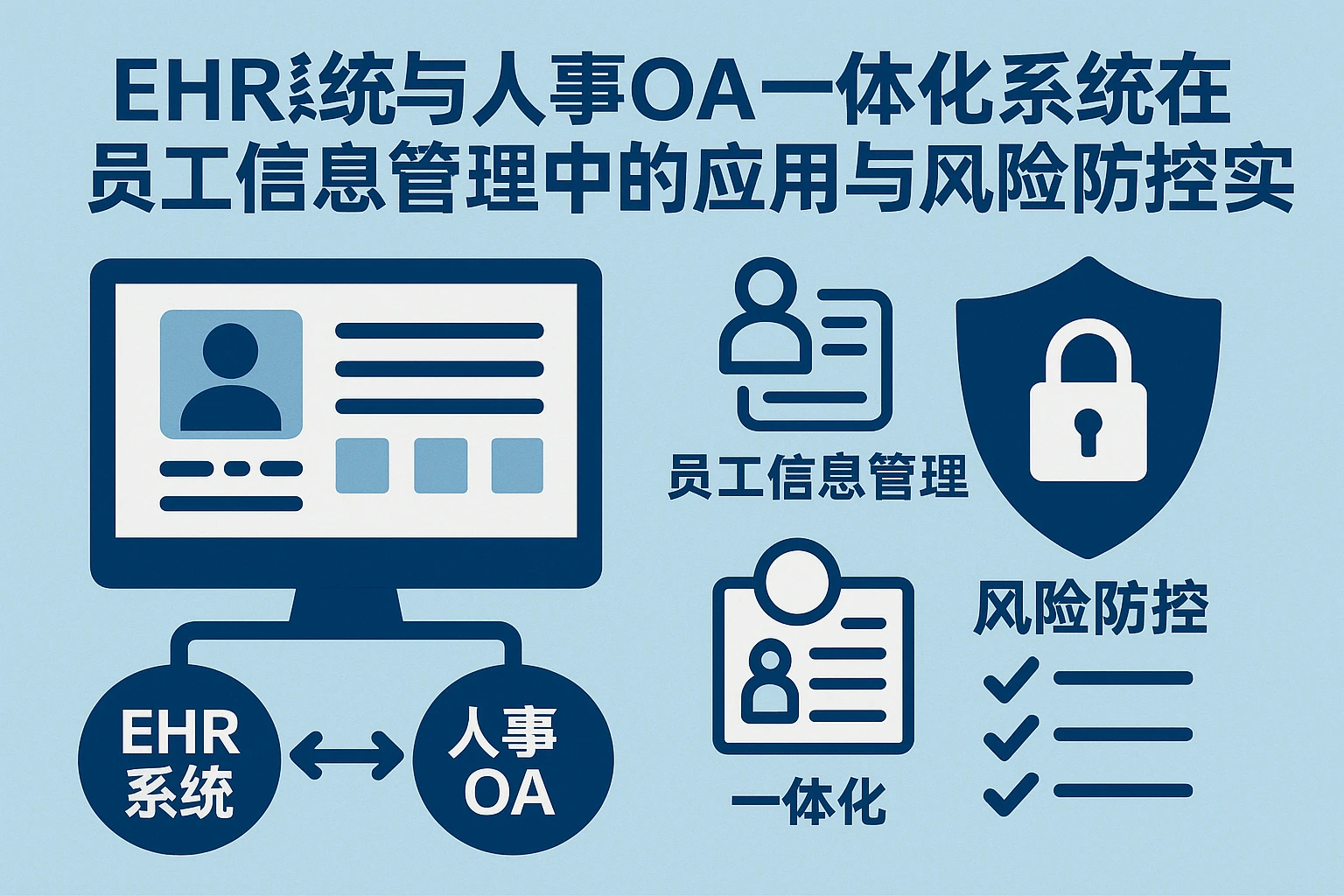 ehr系统与人事OA一体化系统在员工信息管理中的应用与风险防控实务
