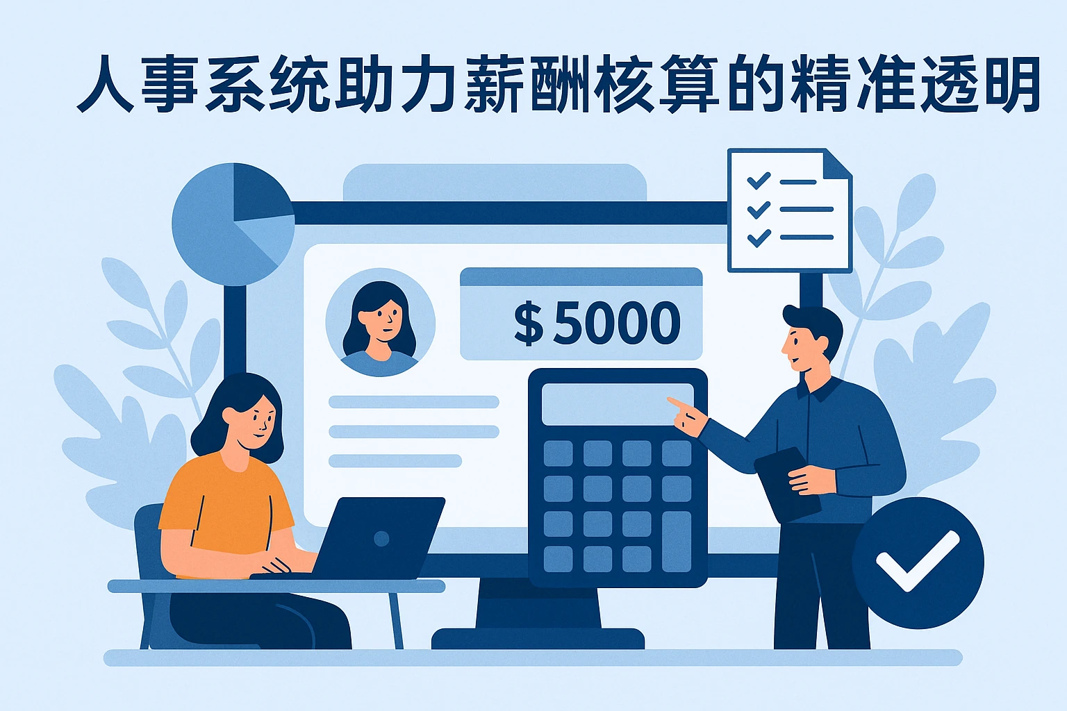 人事系统助力薪酬核算的精准透明