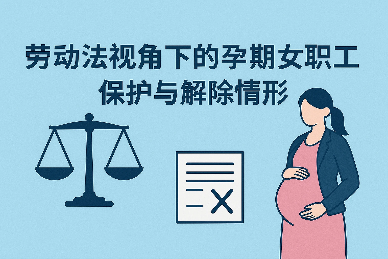 二、劳动法视角下的孕期女职工保护与解除情形