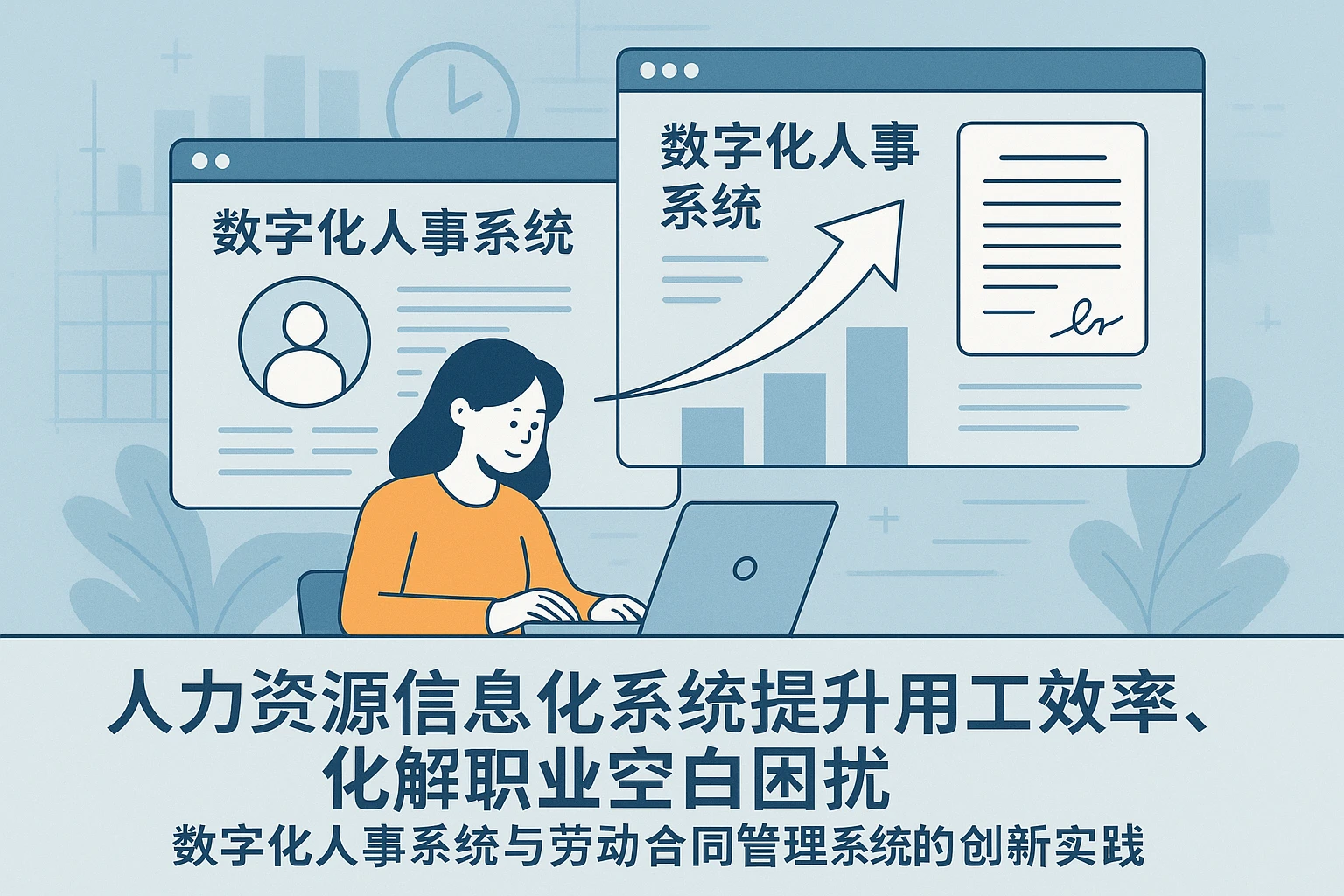 人力资源信息化系统提升用工效率，化解职业空白困扰——数字化人事系统与劳动合同管理系统的创新实践