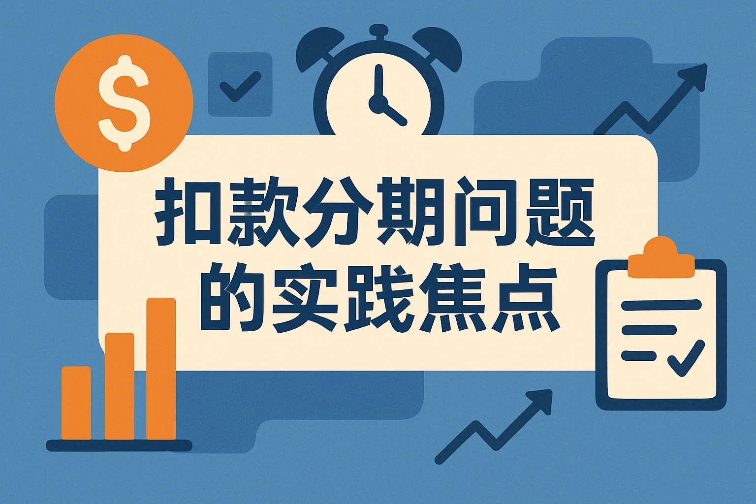 扣款分期问题的实践焦点