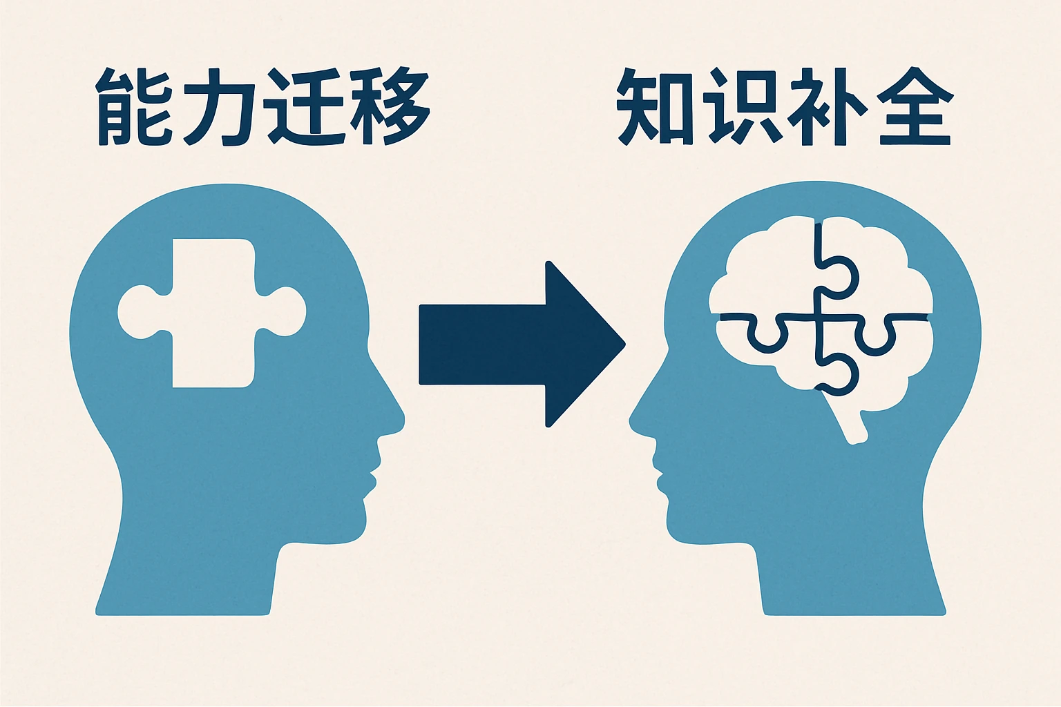 能力迁移与知识补全