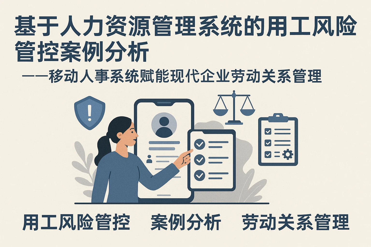 基于人力资源管理系统的用工风险管控案例分析——移动人事系统赋能现代企业劳动关系管理