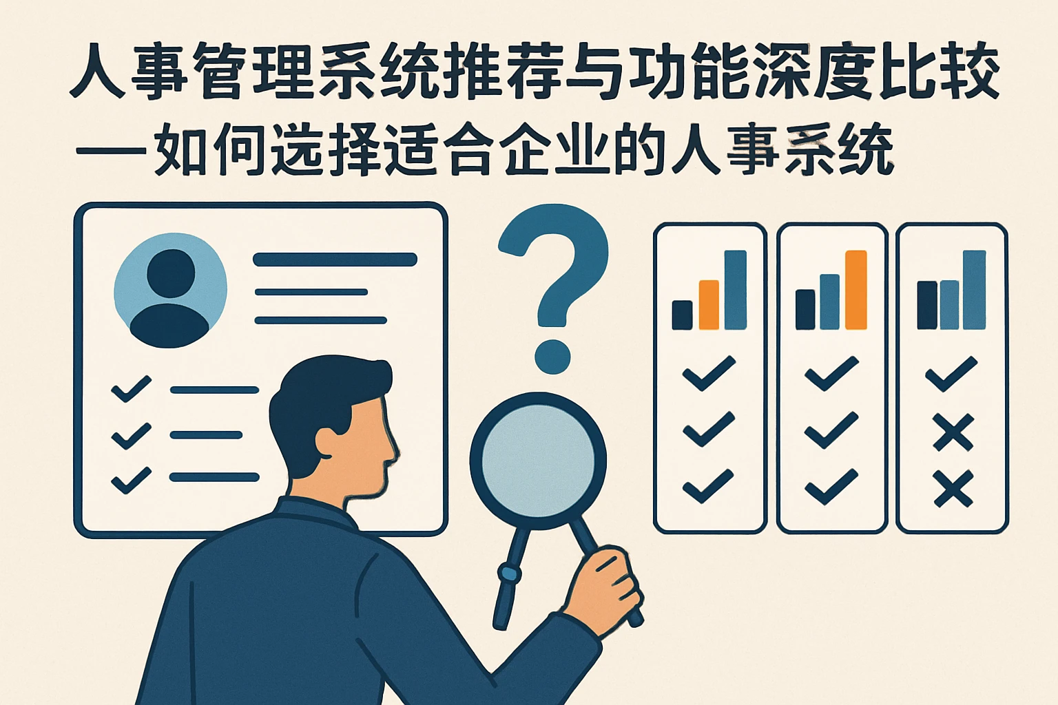 人事管理系统推荐与功能深度比较——如何选择适合企业的人事系统
