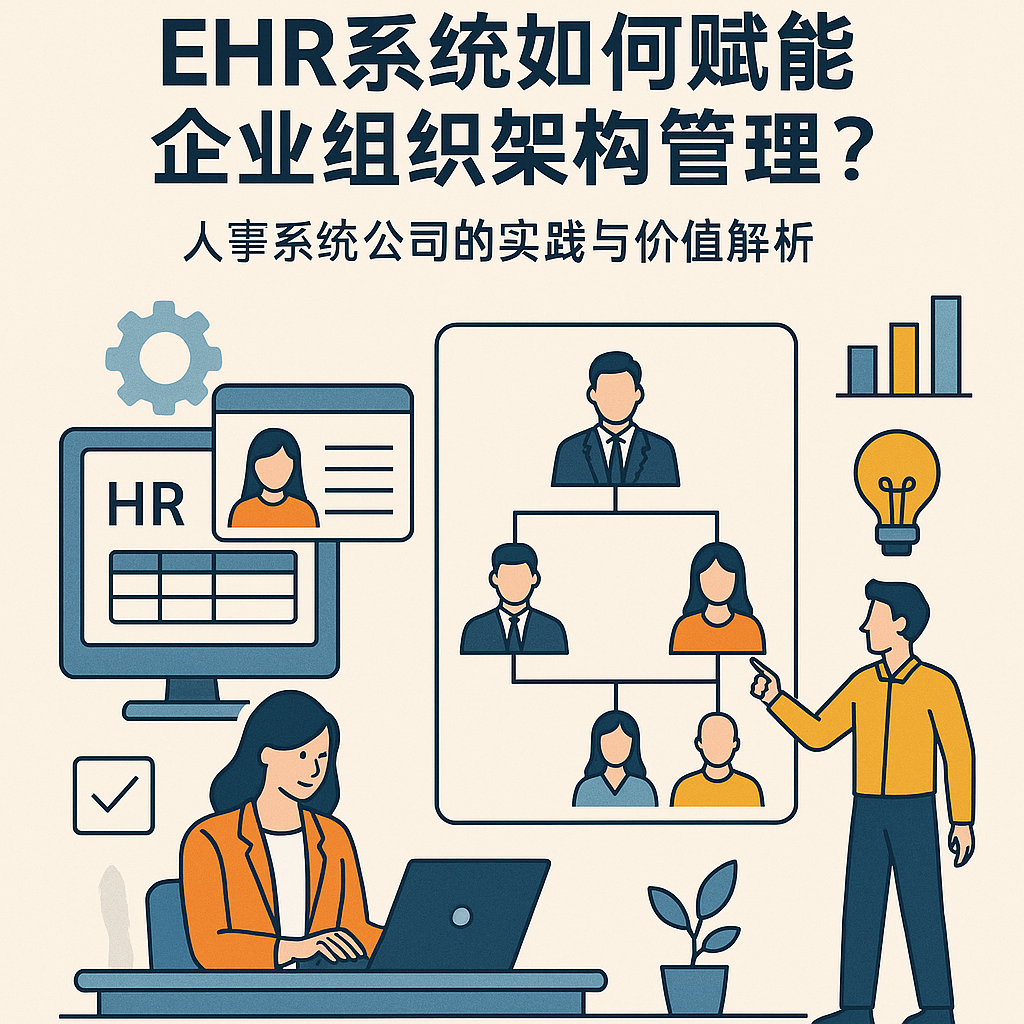 EHR系统如何赋能企业组织架构管理？人事系统公司的实践与价值解析