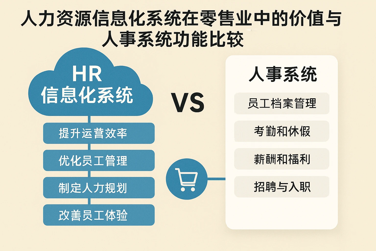 人力资源信息化系统在零售业中的价值与人事系统功能比较