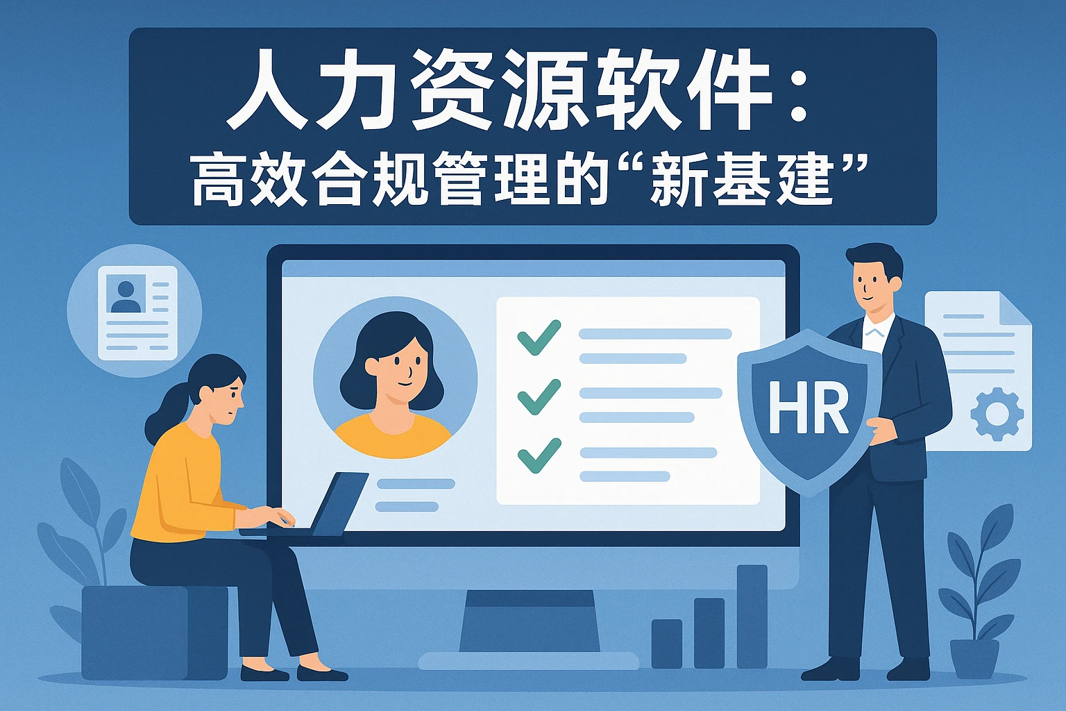 人力资源软件：高效合规管理的“新基建”