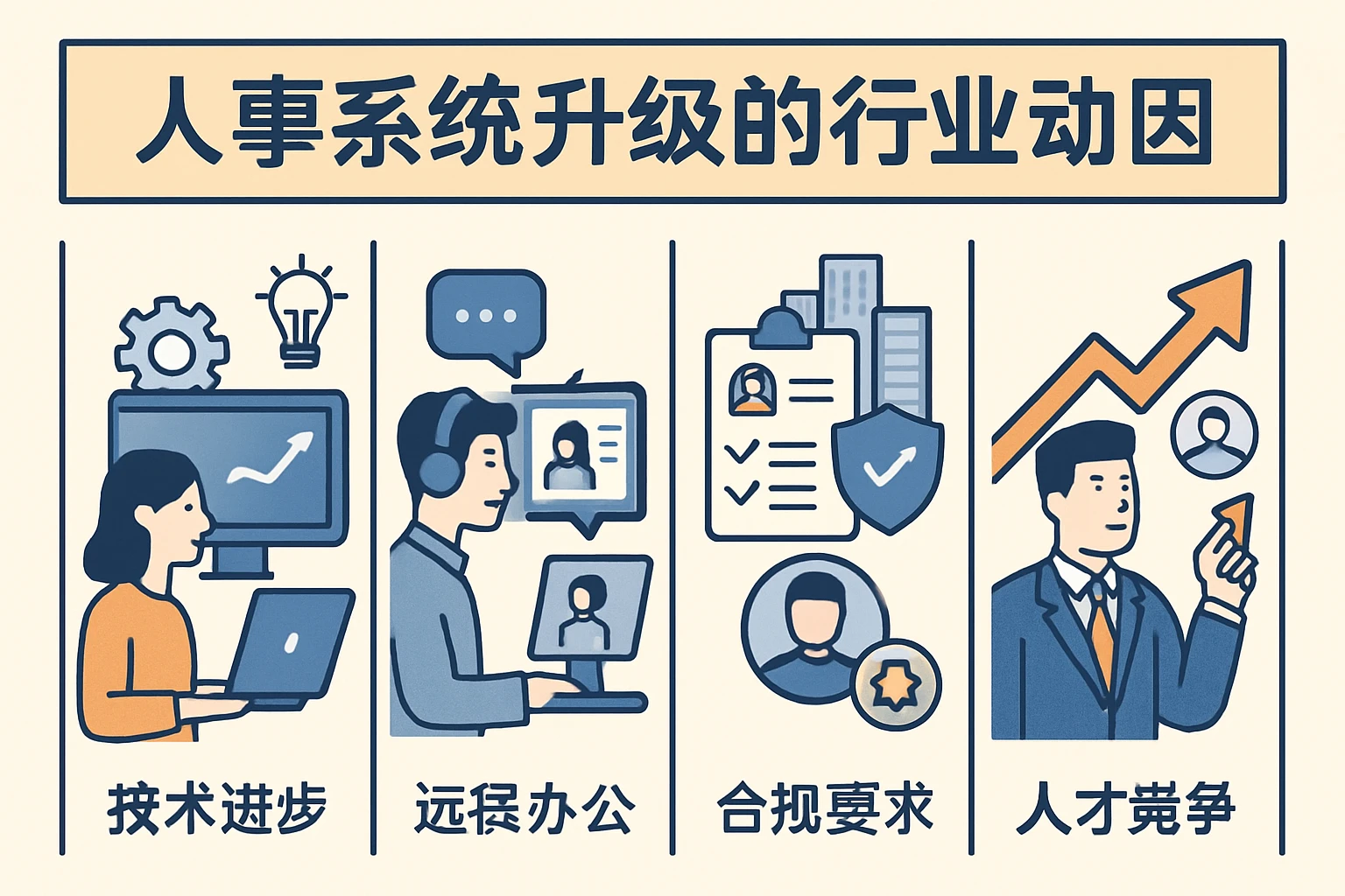 人事系统升级的行业动因
