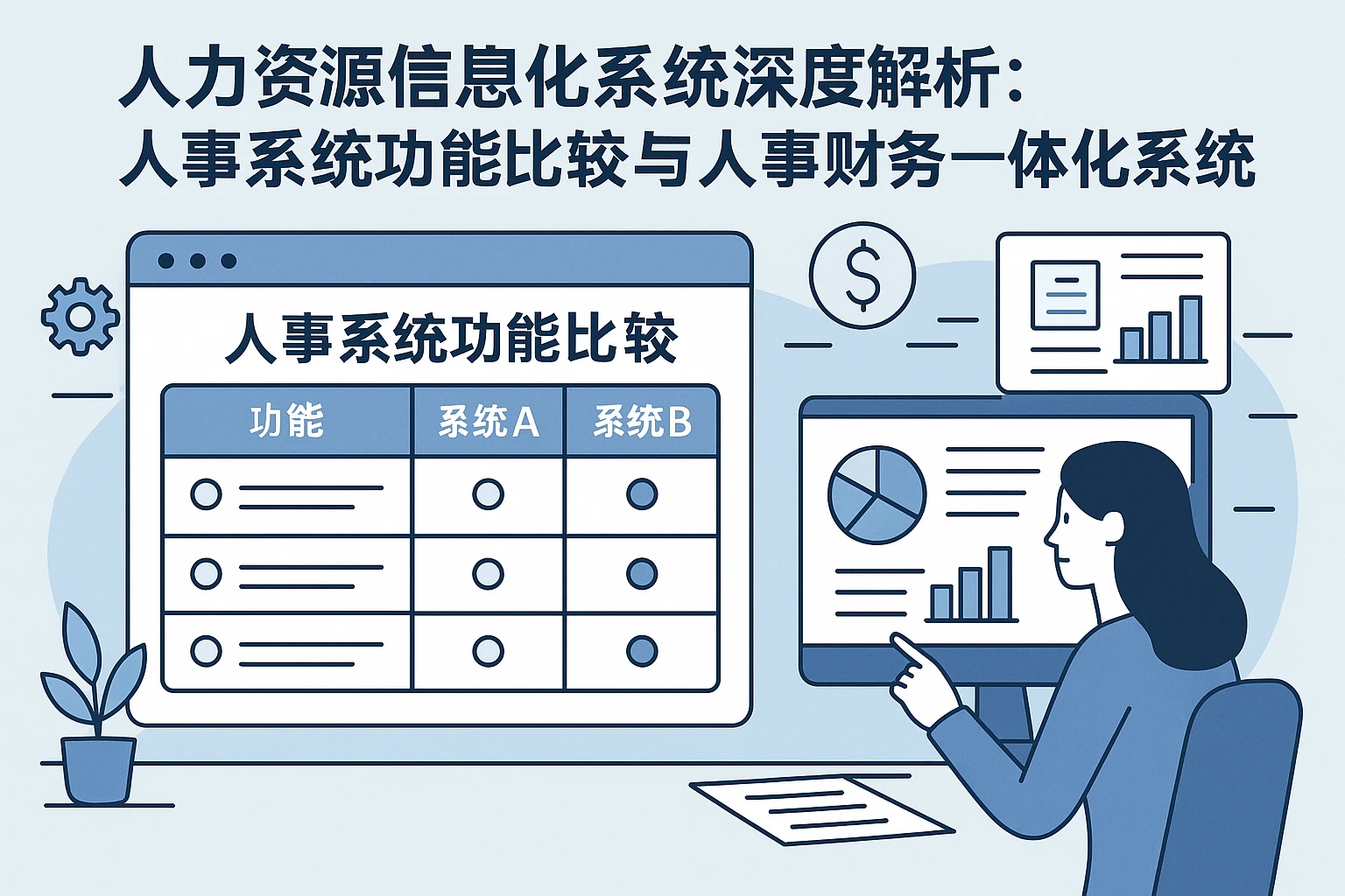 人力资源信息化系统深度解析:人事系统功能比较与人事财务一体化系统的价值