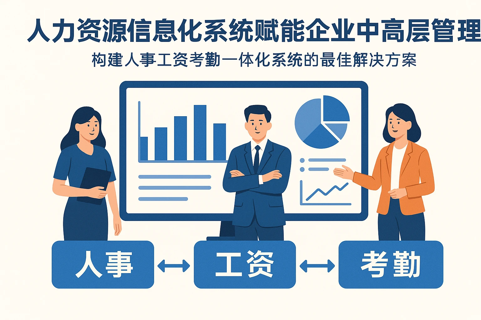 人力资源信息化系统赋能企业中高层管理：构建人事工资考勤一体化系统的最佳解决方案