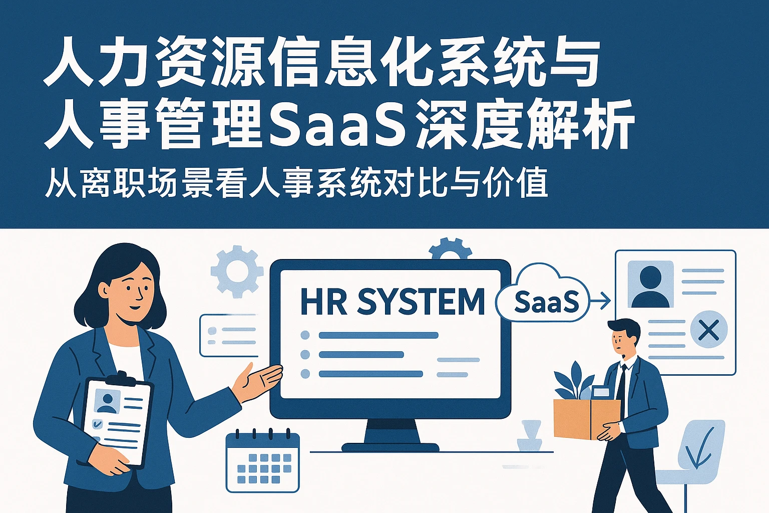 人力资源信息化系统与人事管理SaaS深度解析——从离职场景看人事系统对比与价值