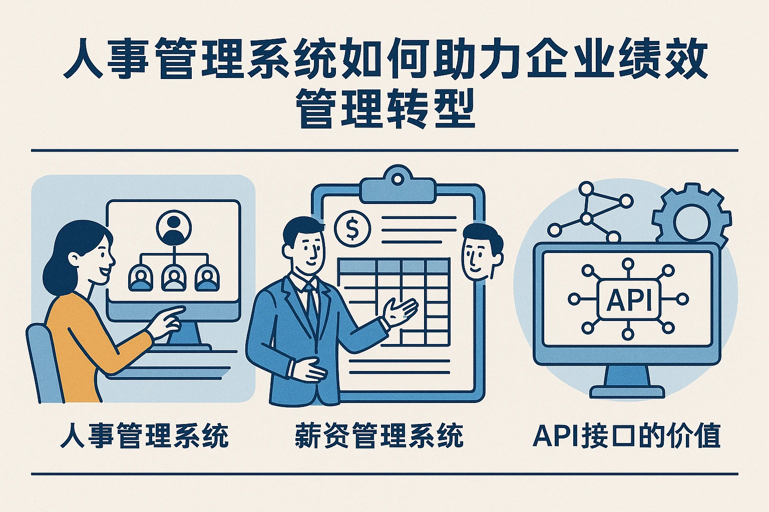 人事管理系统如何助力企业绩效管理转型——深入解析人事管理系统、薪资管理系统与API接口的价值