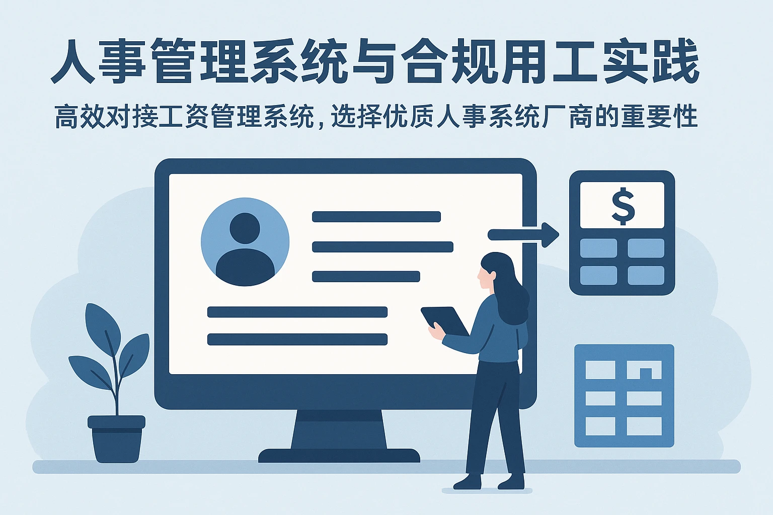 人事管理系统与合规用工实践——高效对接工资管理系统，选择优质人事系统厂商的重要性