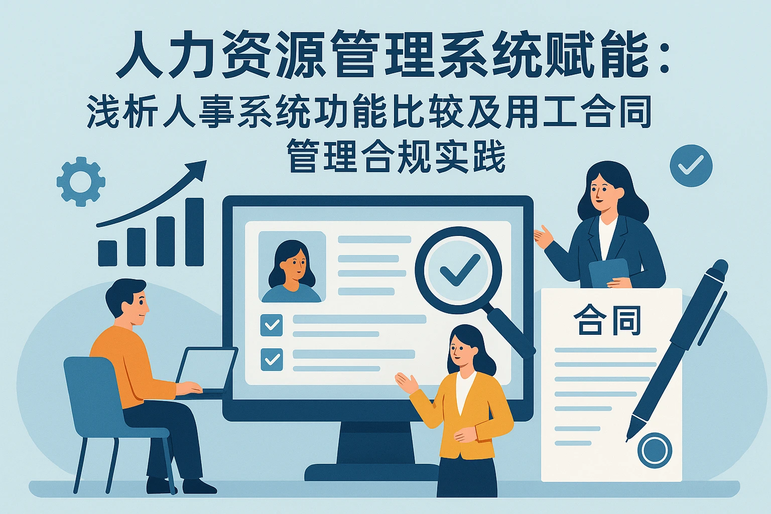 人力资源管理系统赋能:浅析人事系统功能比较及用工合同管理合规实践