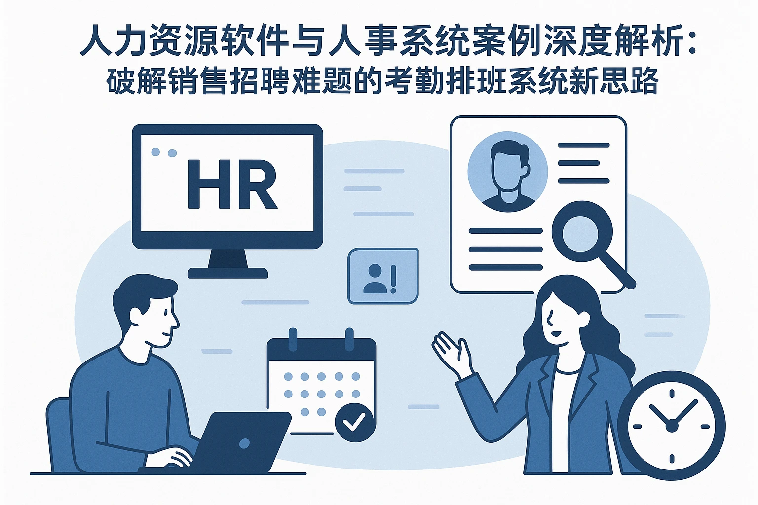 人力资源软件与人事系统案例深度解析：破解销售招聘难题的考勤排班系统新思路