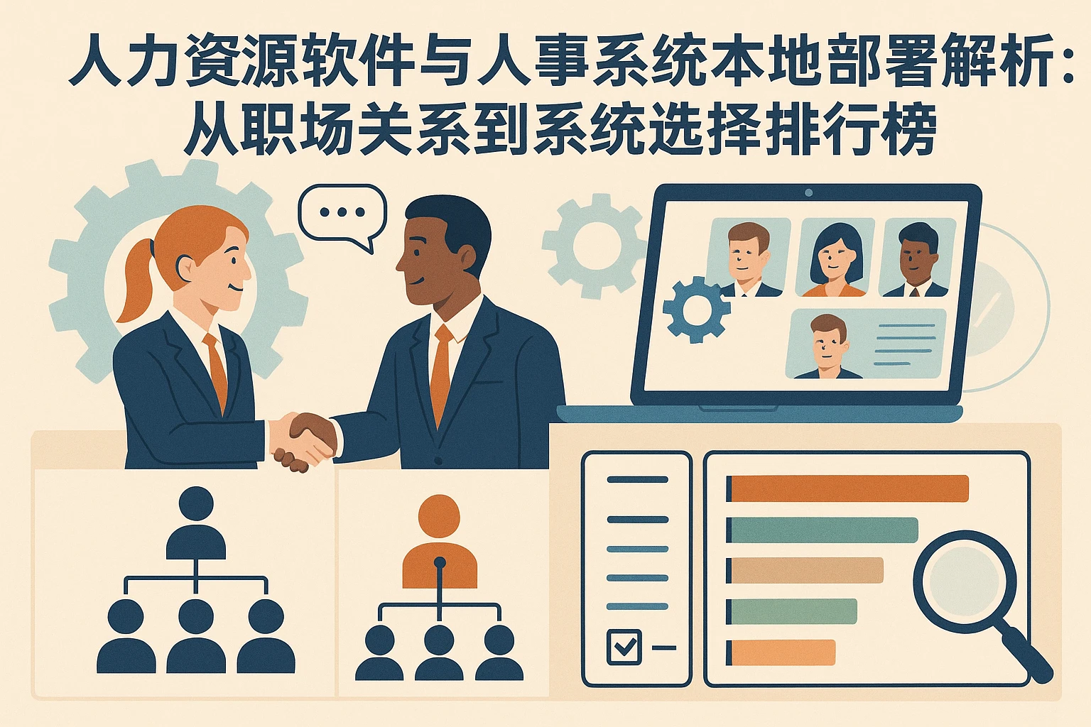 人力资源软件与人事系统本地部署解析：从职场关系到系统选择排行榜