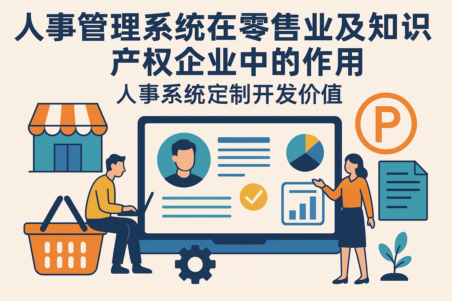 人事管理系统在零售业及知识产权企业中的作用与人事系统定制开发价值