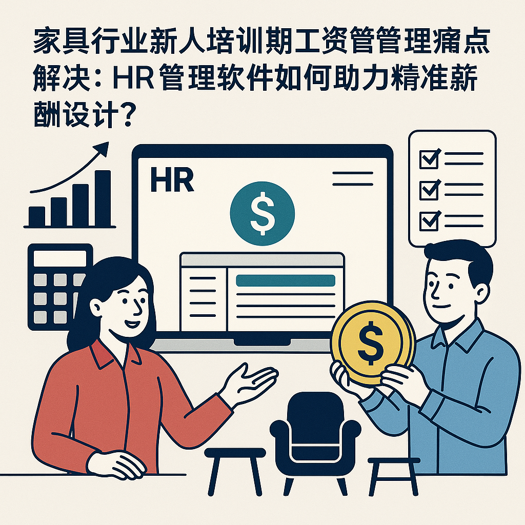 家具行业新人培训期工资管理痛点解决：HR管理软件如何助力精准薪酬设计？