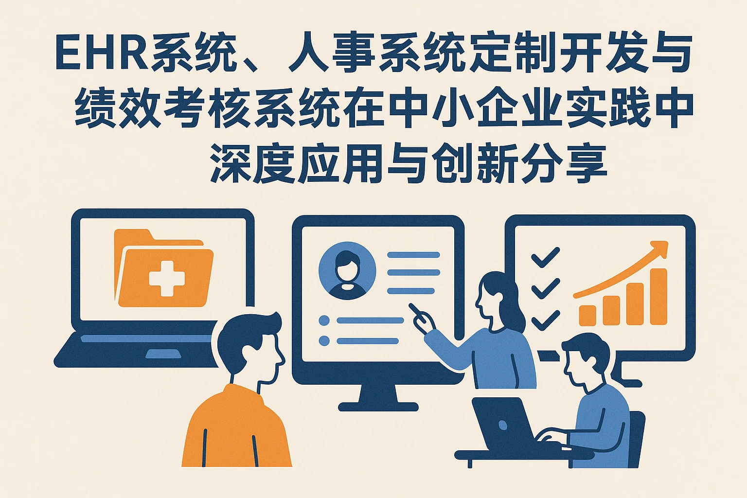EHR系统、人事系统定制开发与绩效考核系统在中小企业实践中的深度应用与创新分享