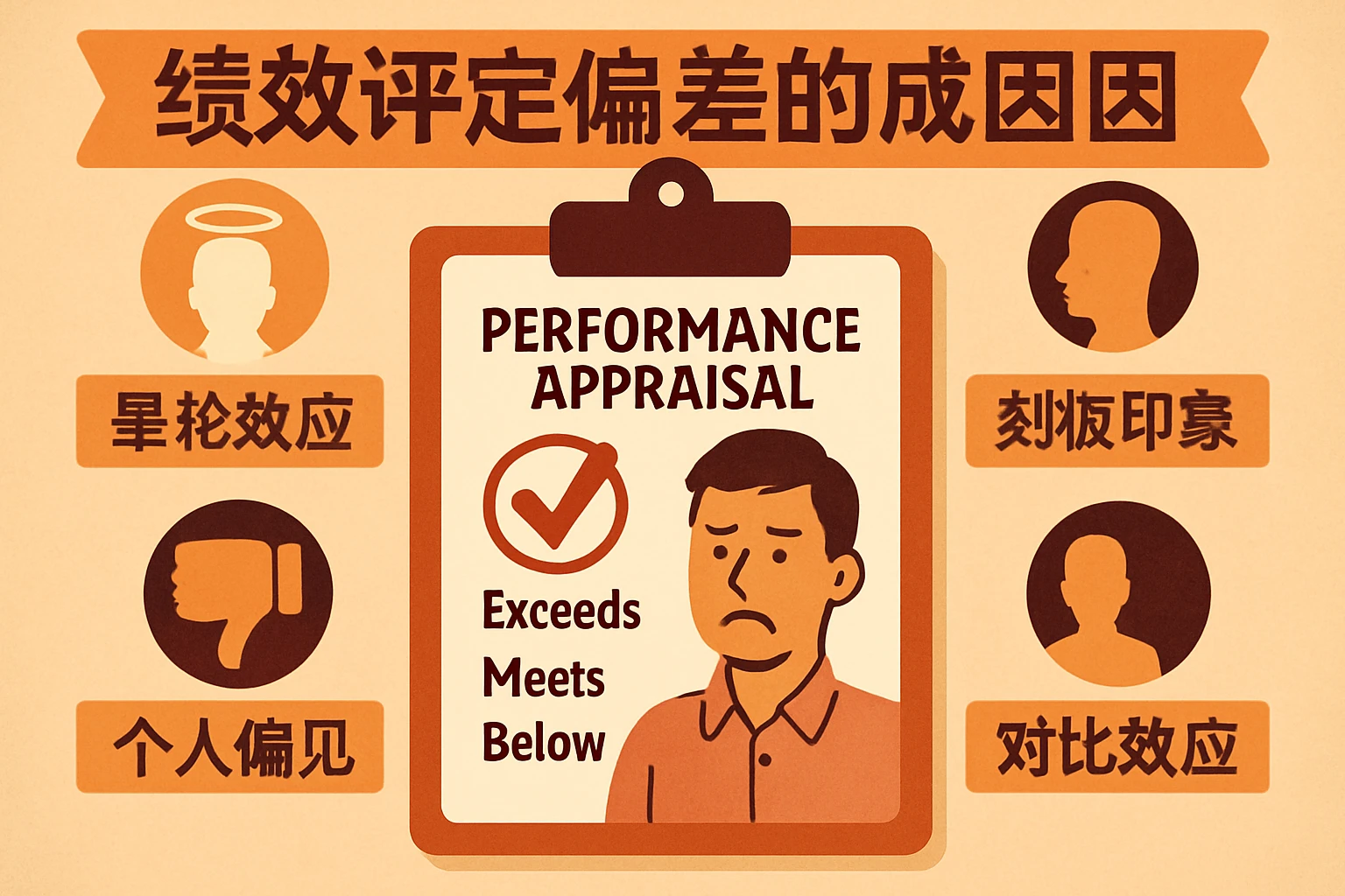 绩效评定偏差的成因