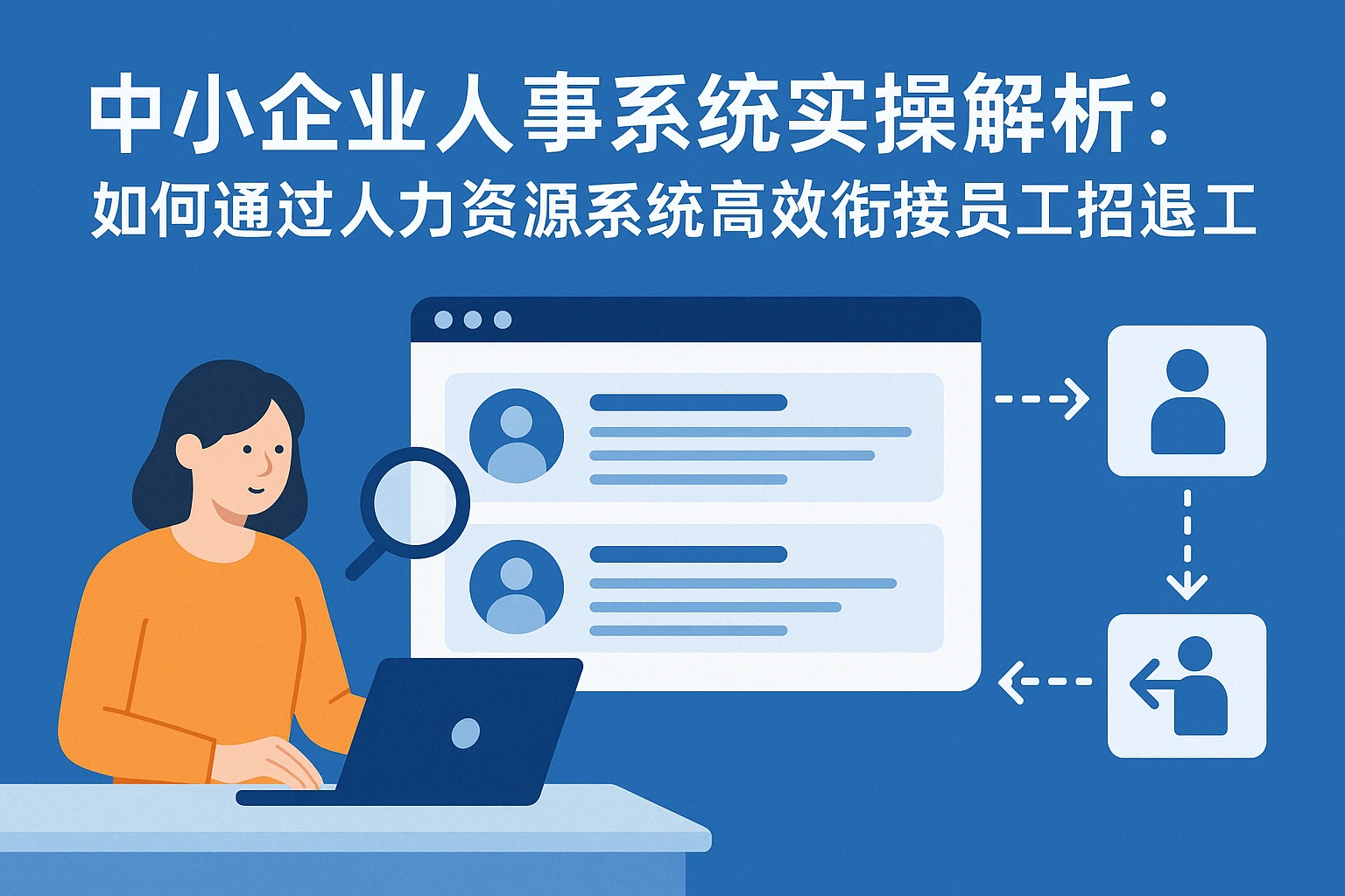 中小企业人事系统实操解析：如何通过人力资源系统高效衔接员工招退工问题