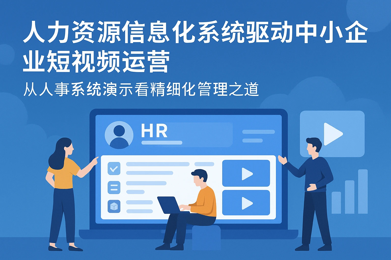 人力资源信息化系统驱动中小企业短视频运营——从人事系统演示看精细化管理之道