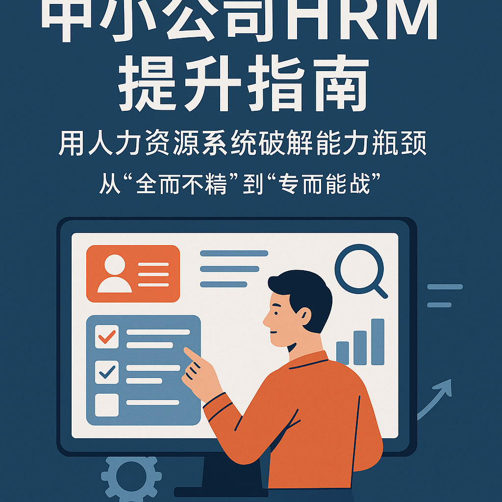 中小公司HRM提升指南：用人力资源系统破解能力瓶颈，从“全而不精”到“专而能战”