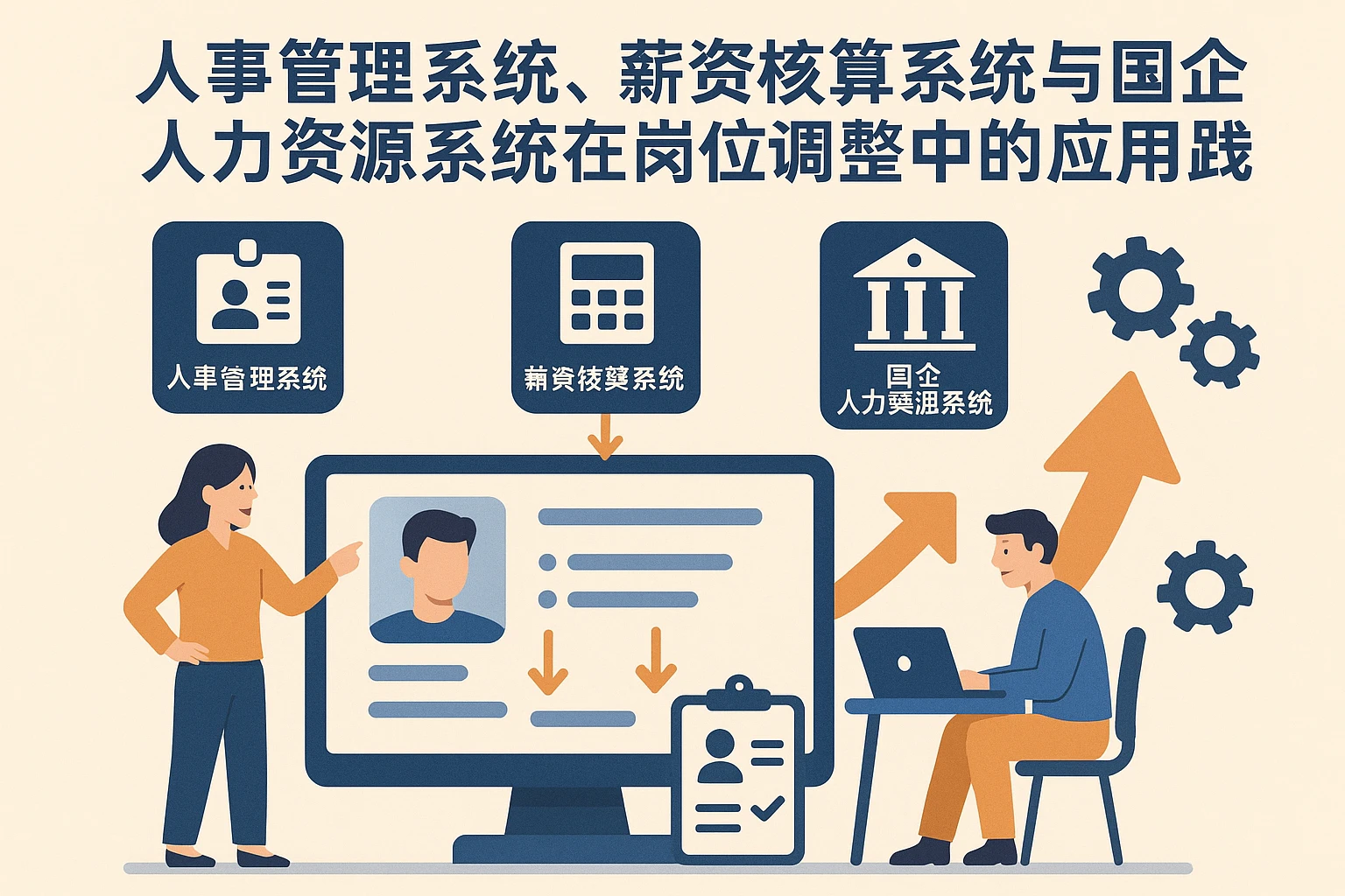 人事管理系统、薪资核算系统与国企人力资源系统在岗位调整中的应用与实践