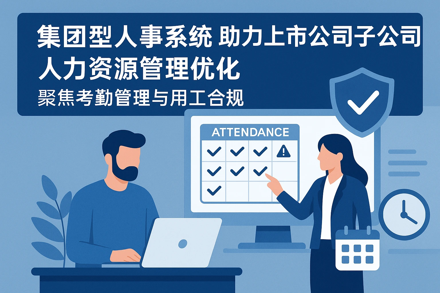 集团型人事系统助力上市公司子公司人力资源管理优化——聚焦考勤管理与用工合规