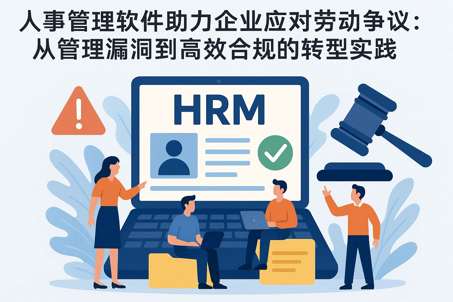 人事管理软件助力企业应对劳动争议：从管理漏洞到高效合规的转型实践