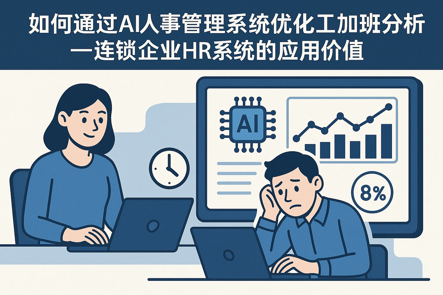 如何通过AI人事管理系统优化员工加班分析——连锁企业HR系统的应用价值
