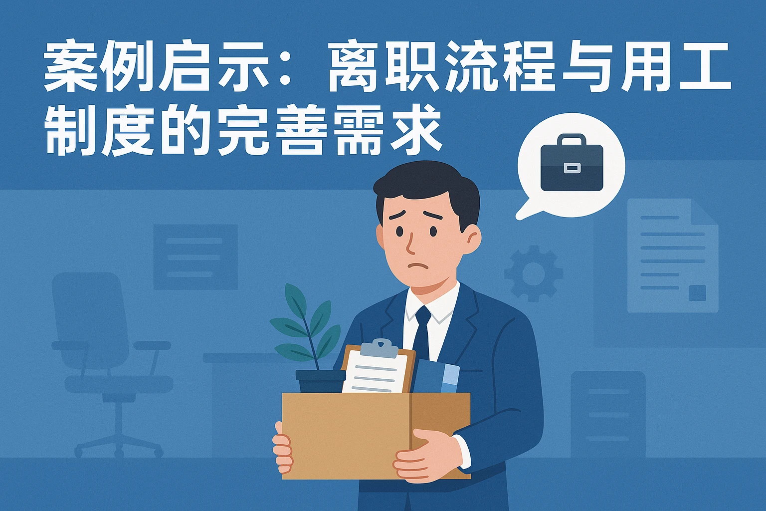 案例启示：离职流程与用工制度的完善需求