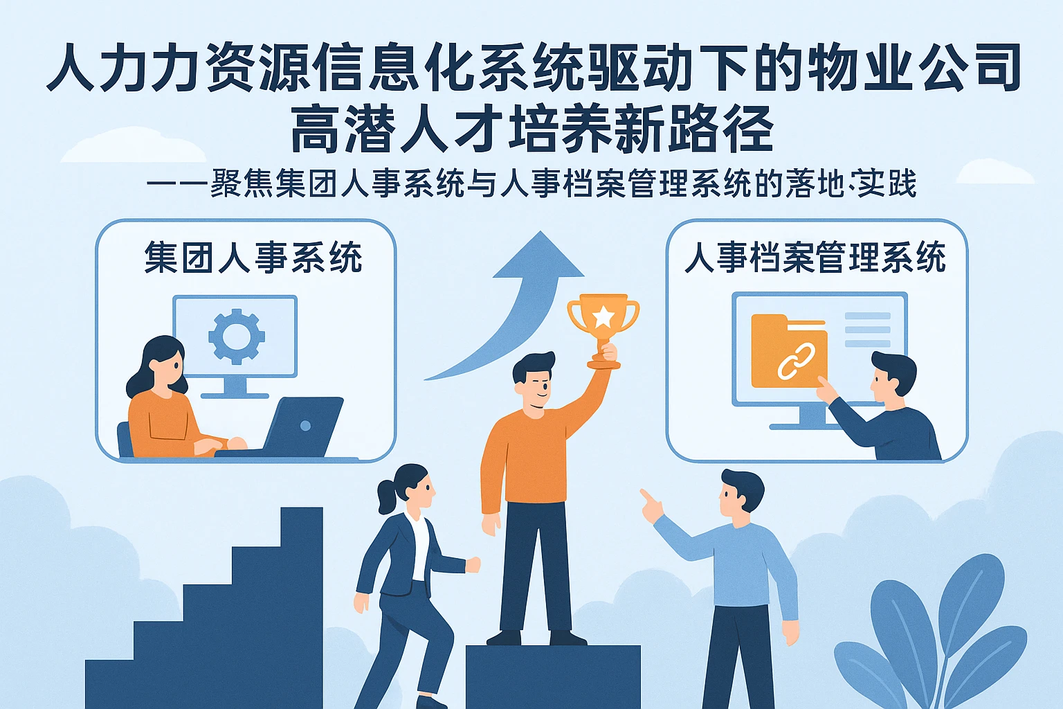 人力资源信息化系统驱动下的物业公司高潜人才培养新路径——聚焦集团人事系统与人事档案管理系统的落地实践