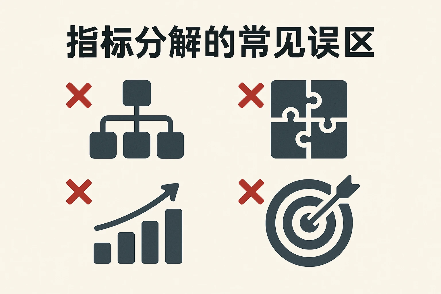 指标分解的常见误区