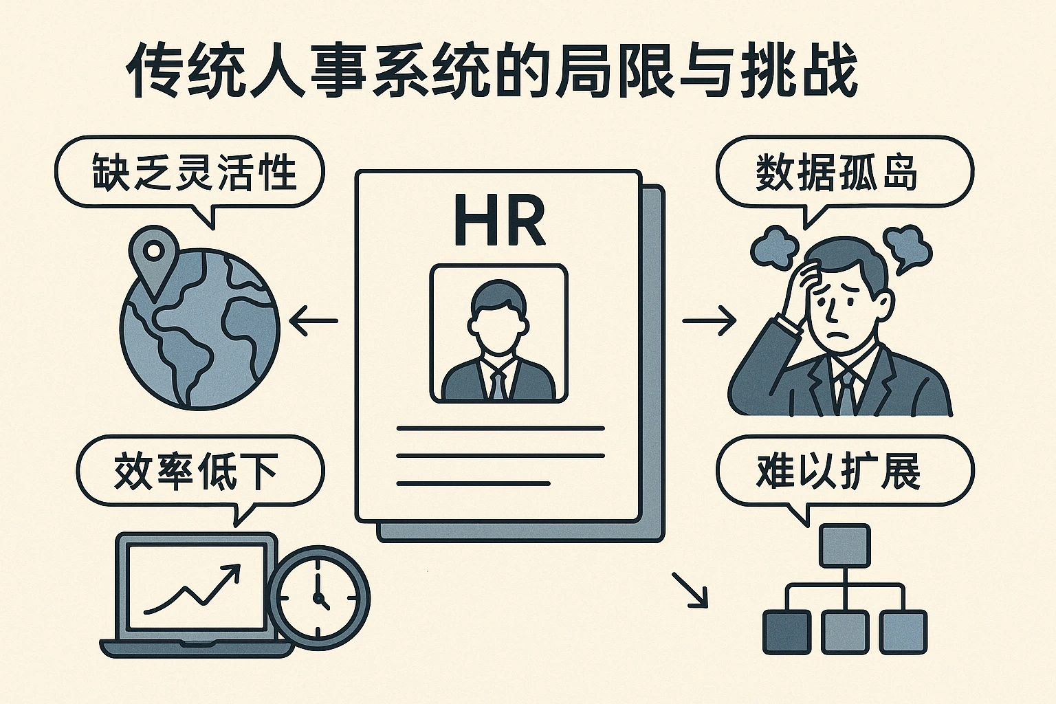 传统人事系统的局限与挑战