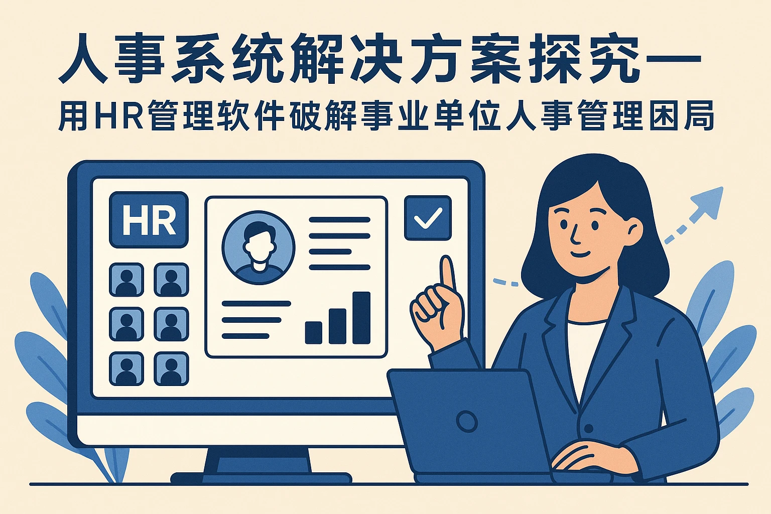 人事系统解决方案探究——用HR管理软件破解事业单位人事管理困局
