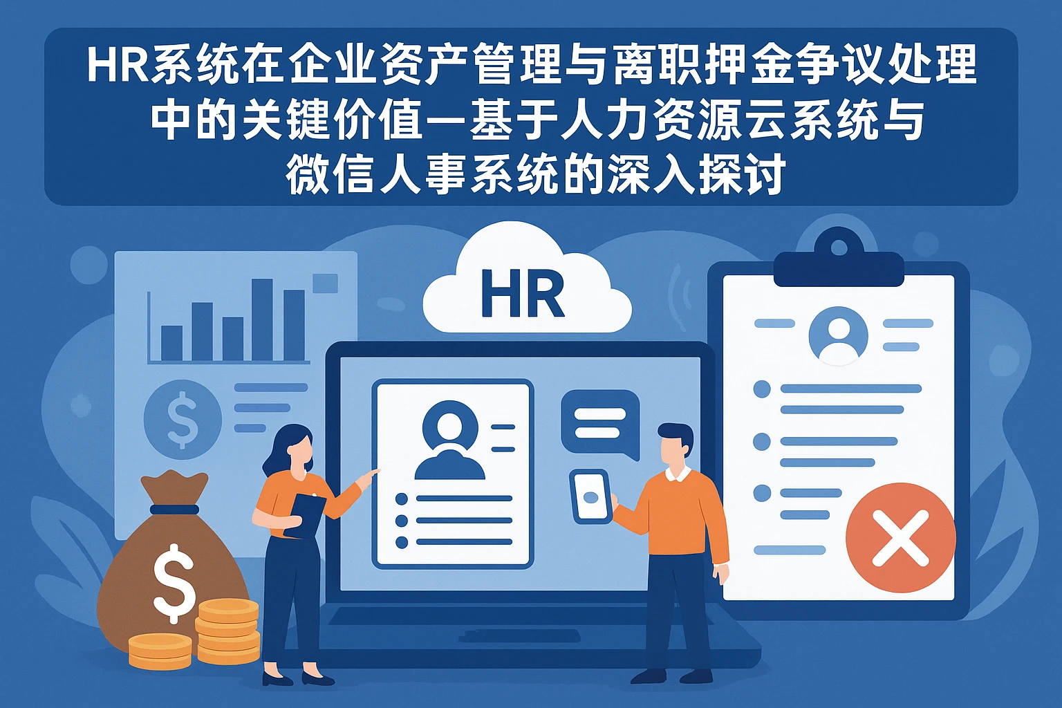 HR系统在企业资产管理与离职押金争议处理中的关键价值——基于人力资源云系统与微信人事系统的深入探讨