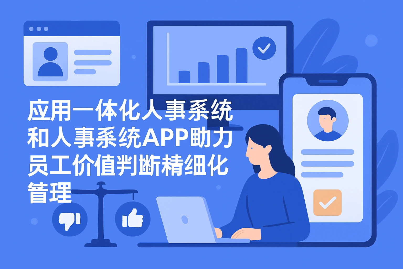 应用一体化人事系统和人事系统APP助力员工价值判断与精细化管理