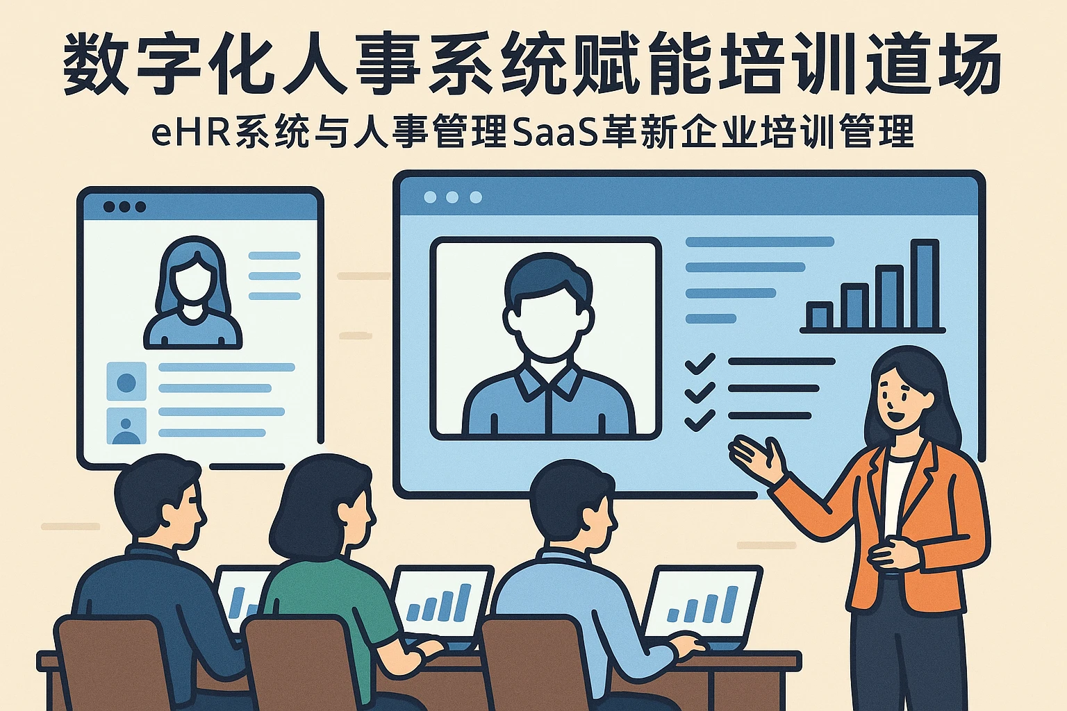 数字化人事系统赋能培训道场：eHR系统与人事管理SaaS革新企业培训管理