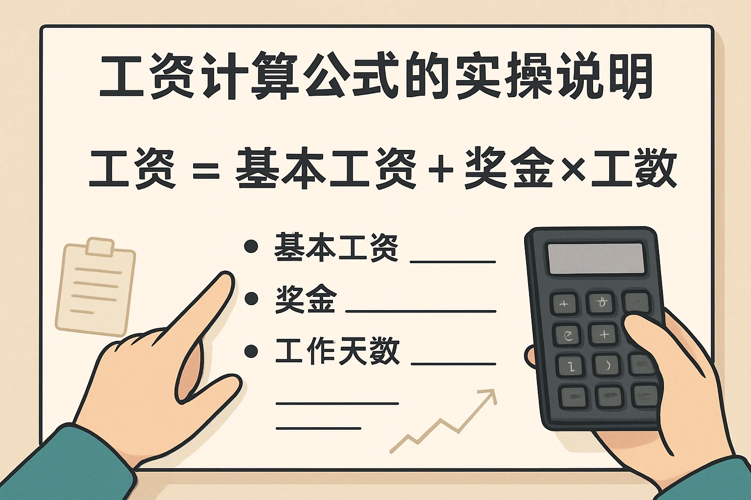 工资计算公式的实操说明