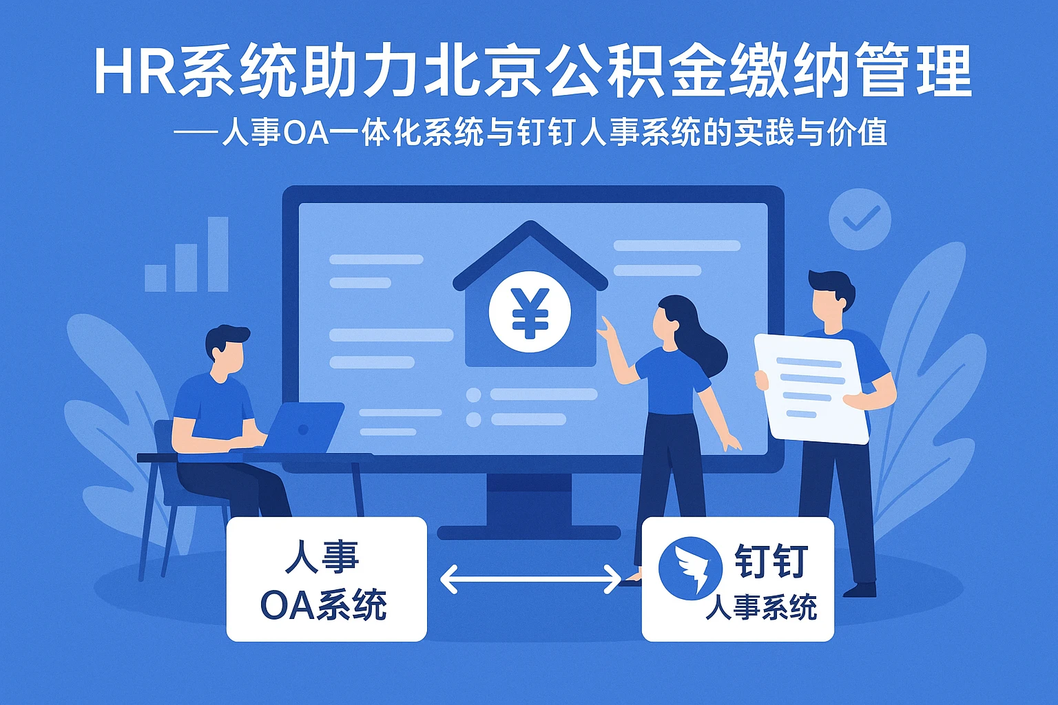 HR系统助力北京公积金缴纳管理——人事OA一体化系统与钉钉人事系统的实践与价值