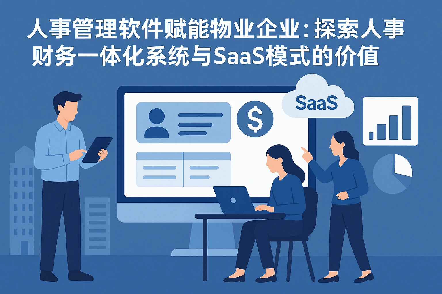 人事管理软件赋能物业企业：探索人事财务一体化系统与SaaS模式的价值