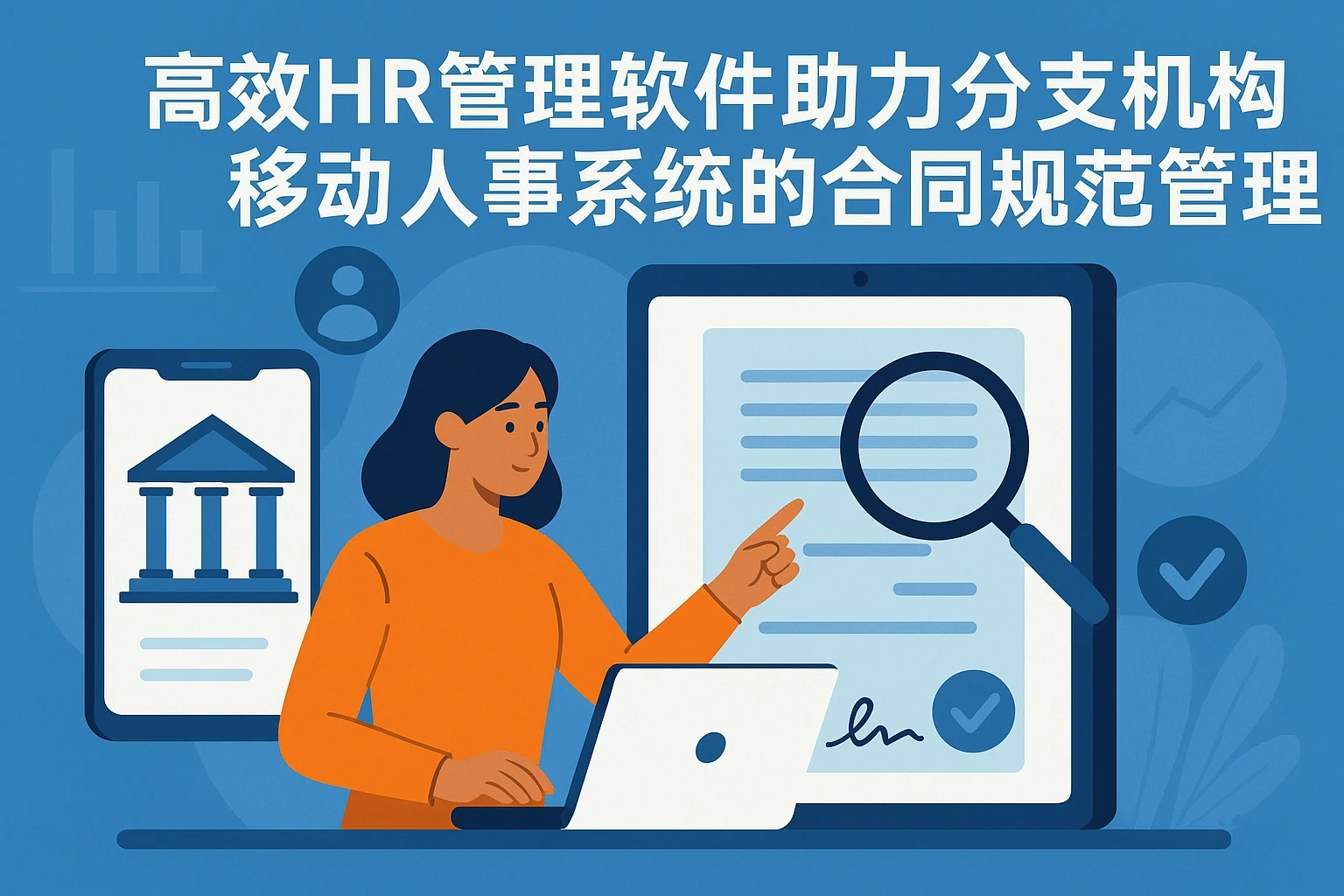 高效HR管理软件助力分支机构移动人事系统的合同规范管理
