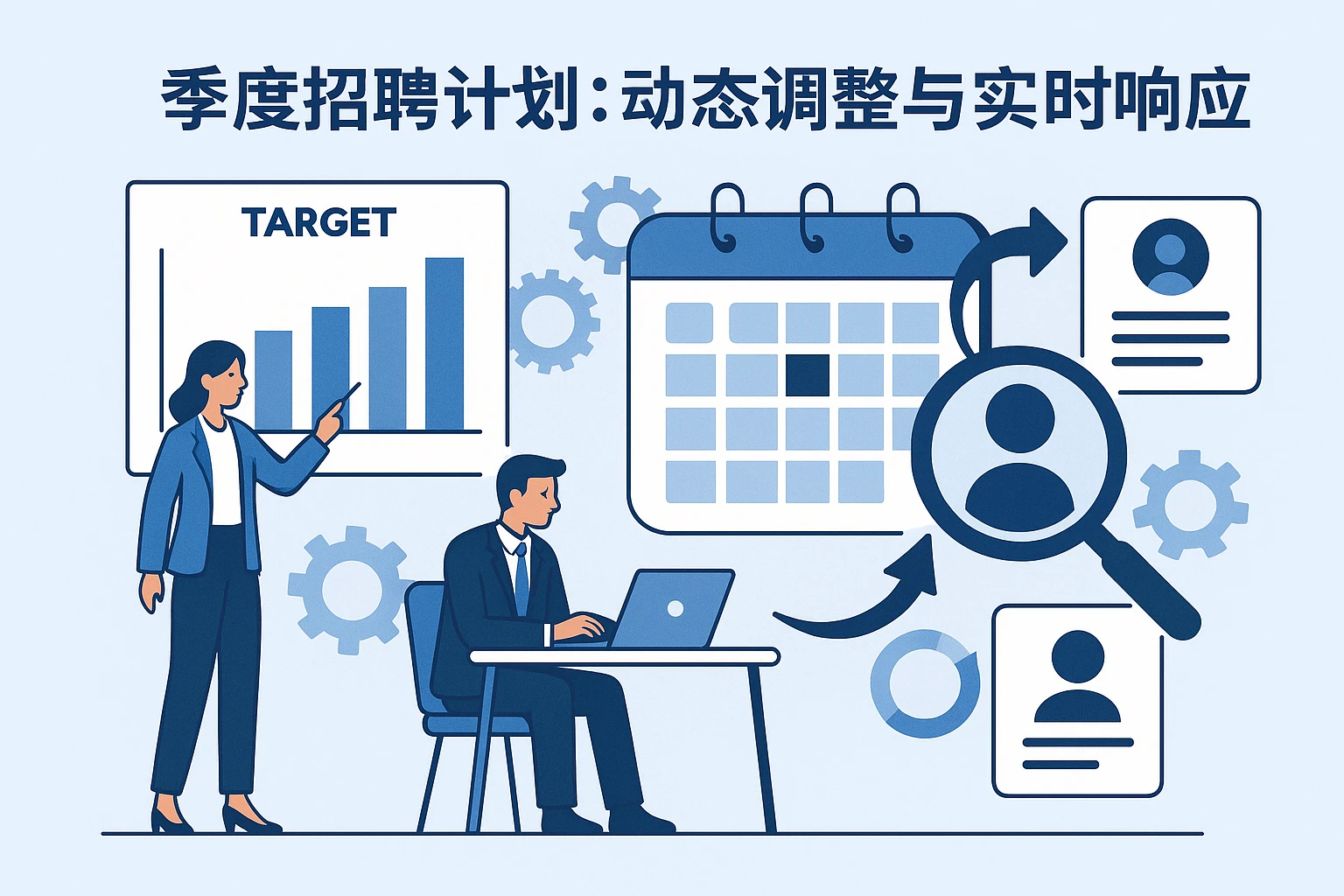 季度招聘计划:动态调整与实时响应