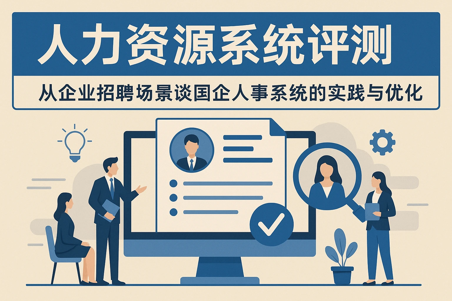 人力资源系统评测：从企业招聘场景谈国企人事系统的实践与优化