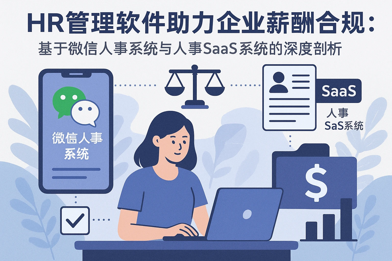 HR管理软件助力企业薪酬合规：基于微信人事系统与人事SaaS系统的深度剖析