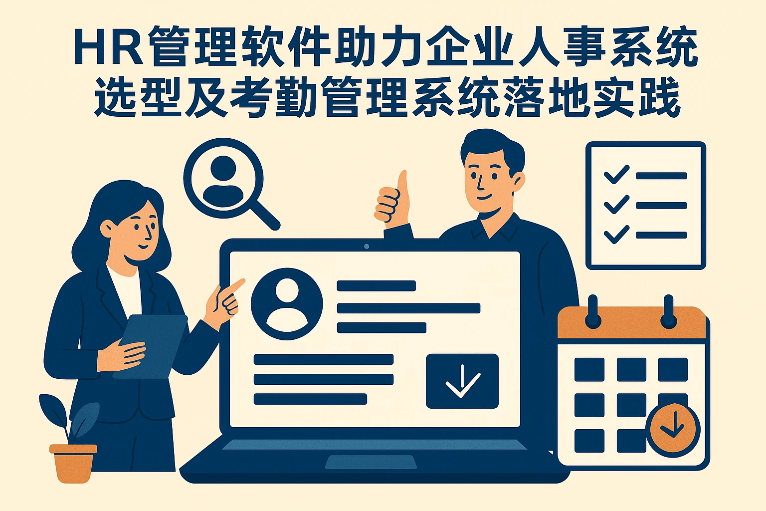HR管理软件助力企业人事系统选型及考勤管理系统落地实践