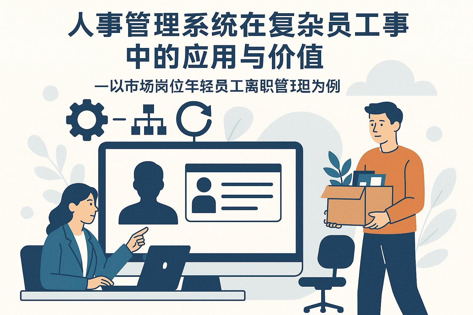 人事管理系统在复杂员工事务中的应用与价值——以市场岗位年轻员工离职管理为例